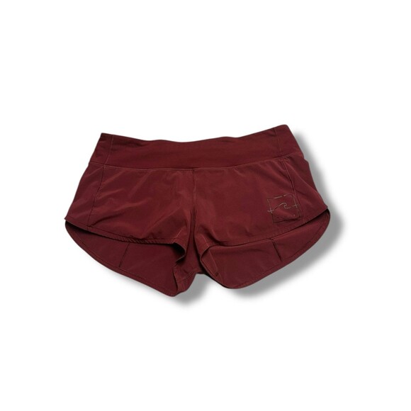 Lululemon Athletica | Deep Rouge Speed Up Shorts 2.5 Low/ Mid Rise | 8 - Picture 2 of 5